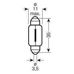Osram Lampadina C5W 24V senza imballo