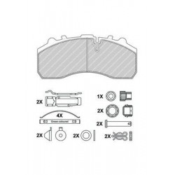Kit pastiglie freno anteriore