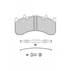 Kit pastiglie freno posteriore