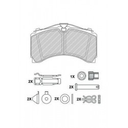 Kit pastiglie freno anteriore
