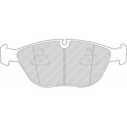 Kit pastiglie freno anteriore