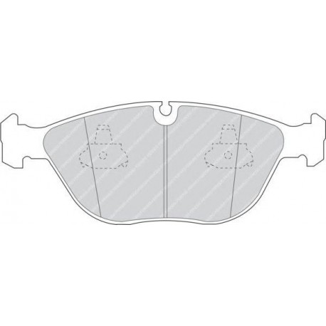 Kit pastiglie freno anteriore