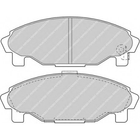 Kit pastiglie freno anteriore