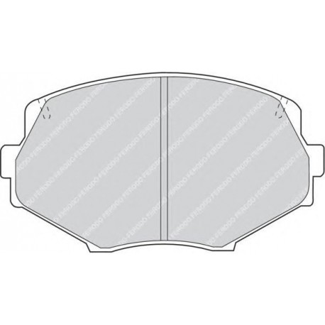 Kit pastiglie freno anteriore