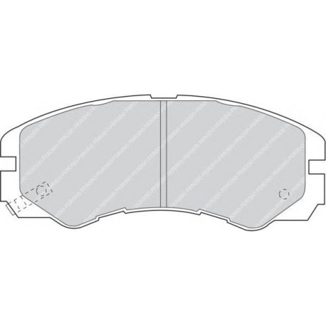 Kit pastiglie freno anteriore