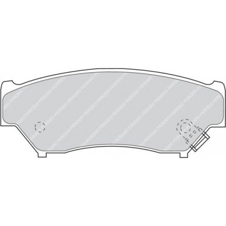 Kit pastiglie freno anteriore