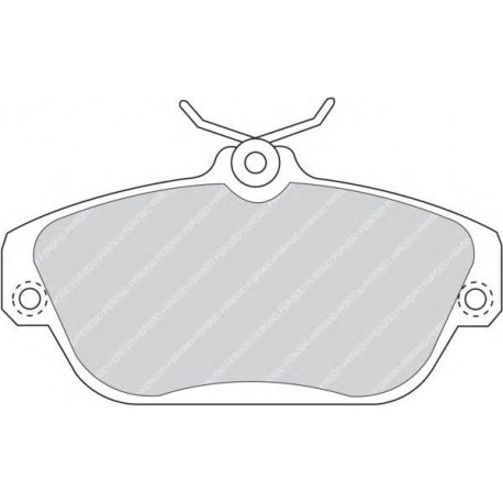 Kit pastiglie freno anteriore