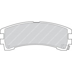 Kit pastiglie freno posteriore