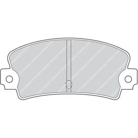 Kit pastiglie freno posteriore