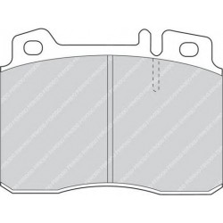 Kit pastiglie freno anteriore