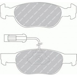Kit pastiglie freno anteriore