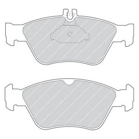 Kit pastiglie freno anteriore