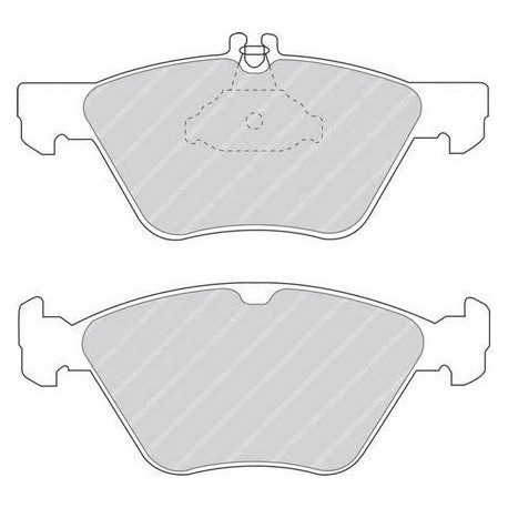 Kit pastiglie freno anteriore