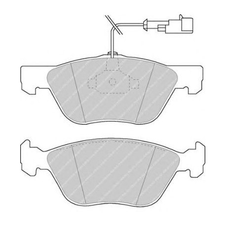 Kit pastiglie freno anteriore