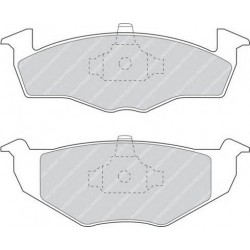 Kit pastiglie freno anteriore