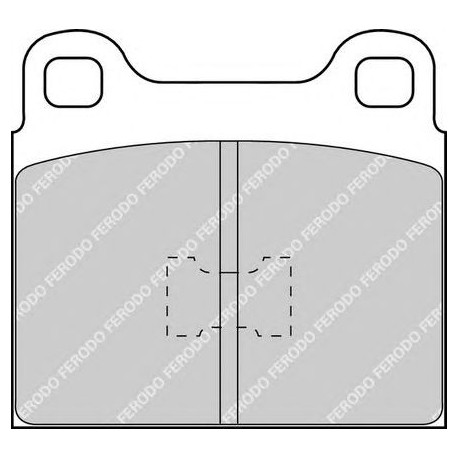 Kit pastiglie freno anteriore