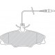 Kit pastiglie freno anteriore