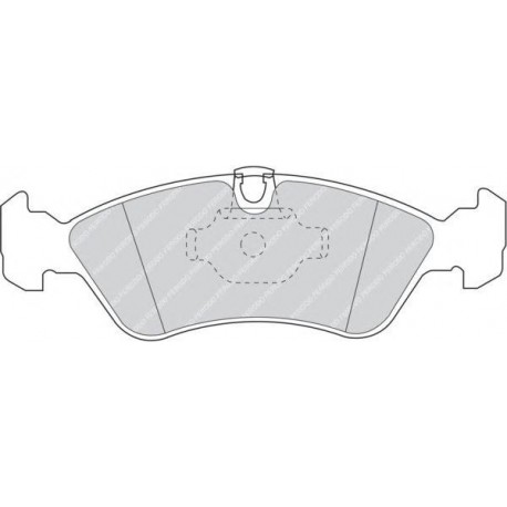 Kit pastiglie freno anteriore