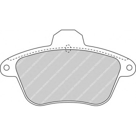 Kit pastiglie freno posteriore