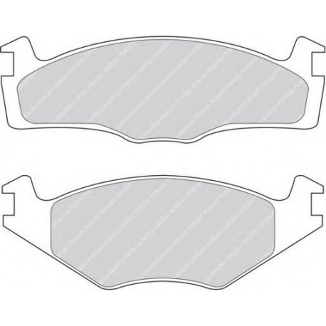 Kit pastiglie freno anteriore