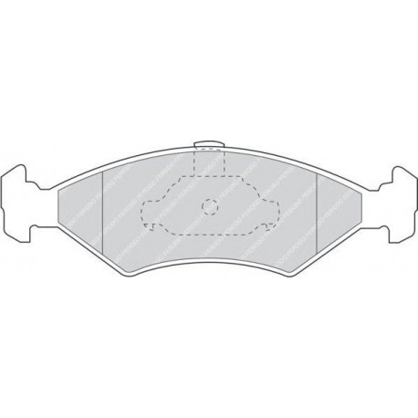 Kit pastiglie freno anteriore