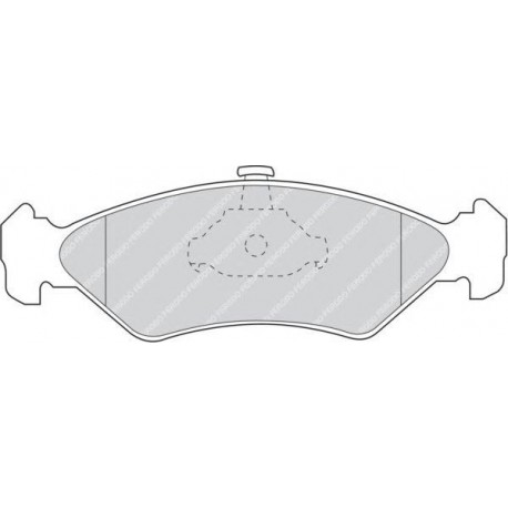 Kit pastiglie freno anteriore