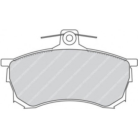 Kit pastiglie freno anteriore