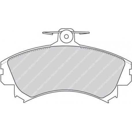 Kit pastiglie freno anteriore
