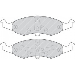 Kit pastiglie freno anteriore