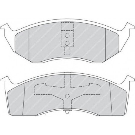 Kit pastiglie freno anteriore