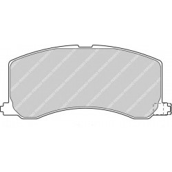 Kit pastiglie freno anteriore