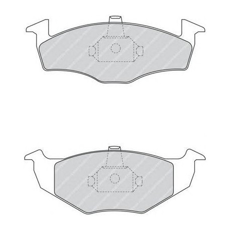 Kit pastiglie freno anteriore