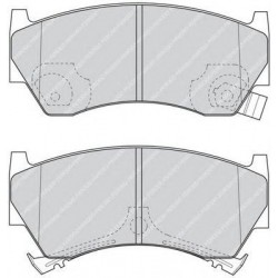 Kit pastiglie freno anteriore