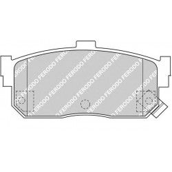 Kit pastiglie freno posteriore
