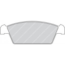 Kit pastiglie freno anteriore