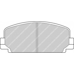 Kit pastiglie freno anteriore