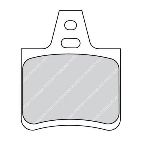 Kit pastiglie freno posteriore