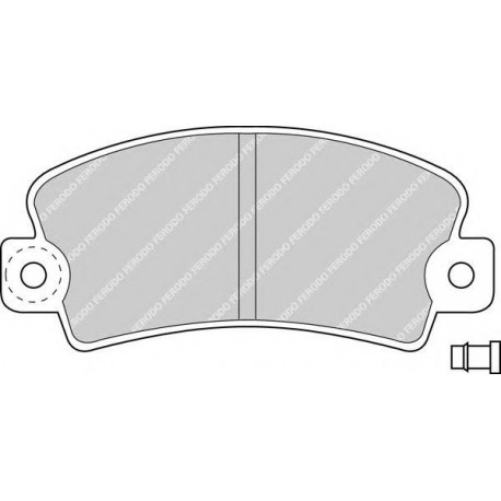 Kit pastiglie freno anteriore