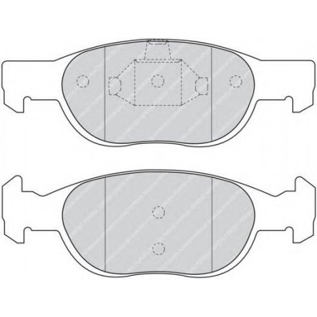 Kit pastiglie freno anteriore