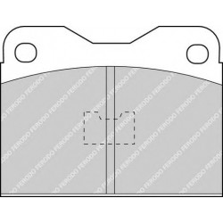 Kit pastiglie freno anteriore