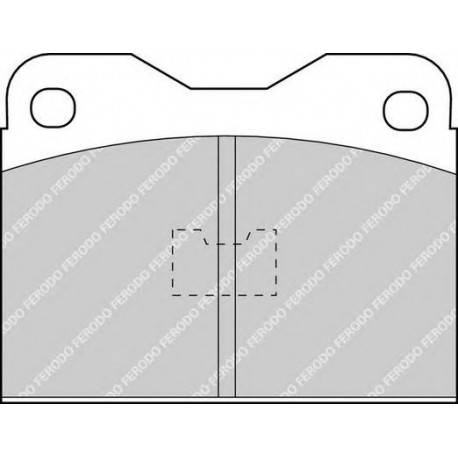 Kit pastiglie freno anteriore