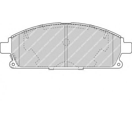 Kit pastiglie freno anteriore