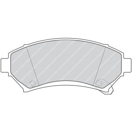 Kit pastiglie freno anteriore