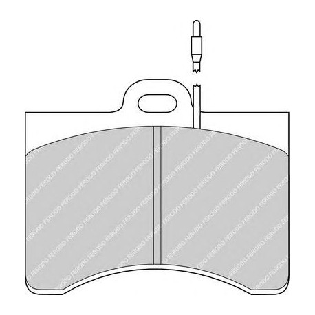 Kit pastiglie freno anteriore