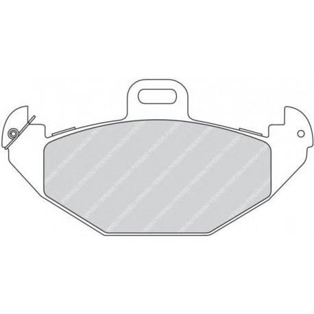 Kit pastiglie freno posteriore