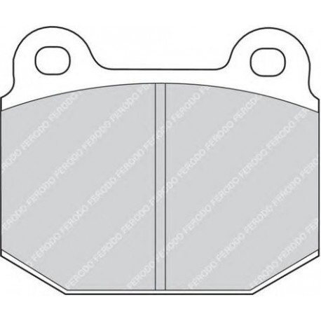 Kit pastiglie freno anteriore
