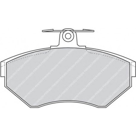 Kit pastiglie freno anteriore