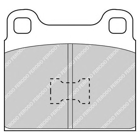Kit pastiglie freno anteriore
