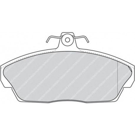 Kit pastiglie freno anteriore