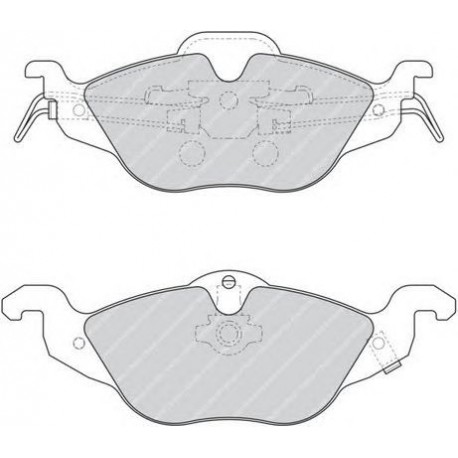 Kit pastiglie freno anteriore